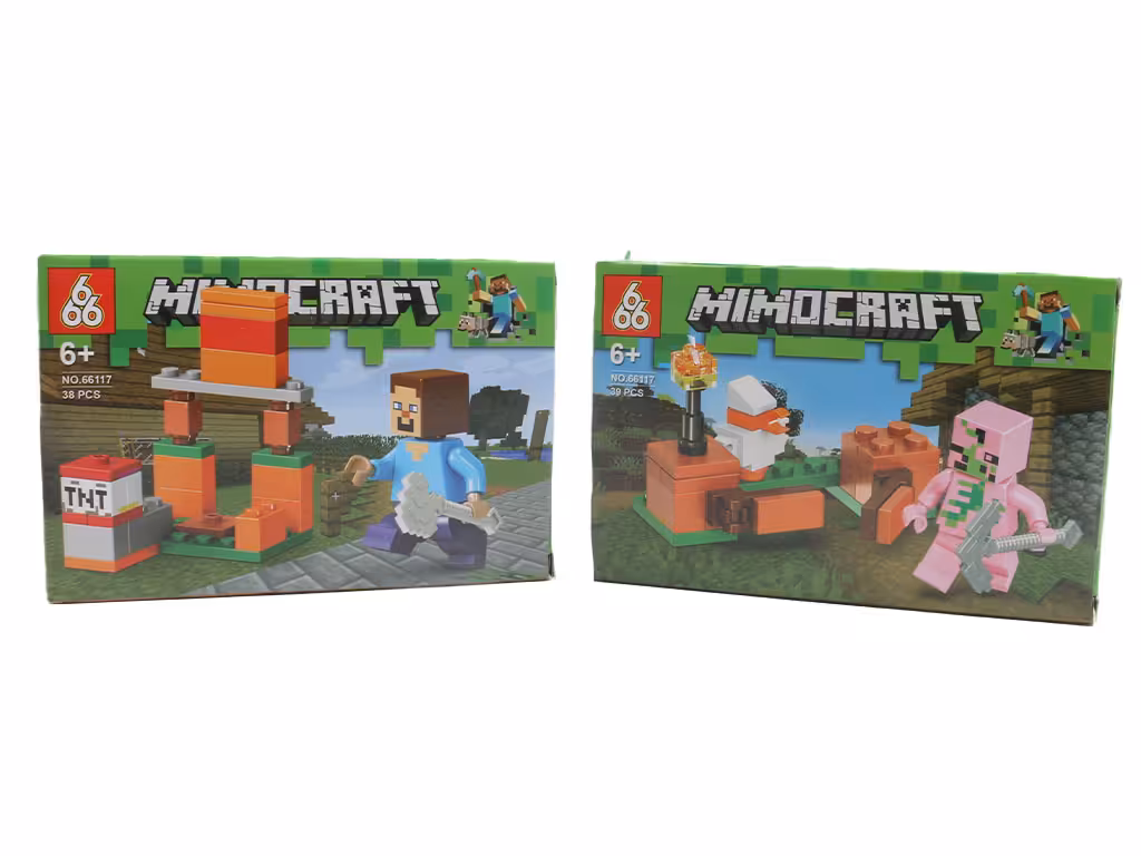 لگو  ساختنی طرح ماین کرافت (38 تا 40 قطعه)