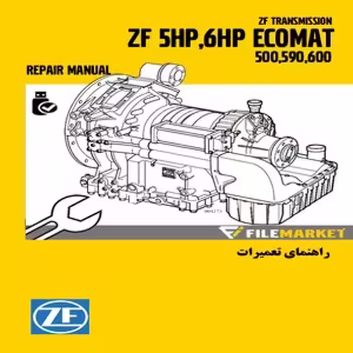 راهنمای تعميرات گيربکس ZF 5HP &amp; 6HP 500-590-600