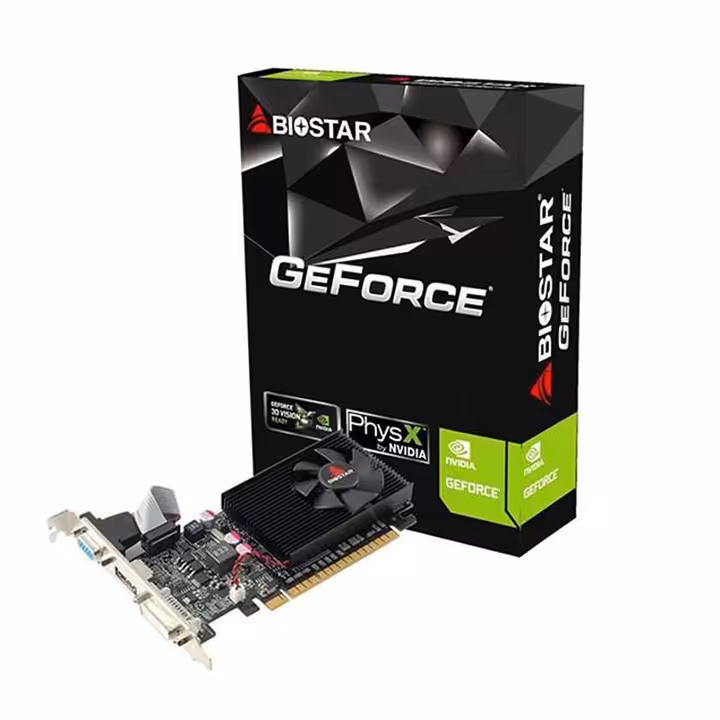 کارت گرافیک BIOSTAR GeForce GT210 1GB DDR3 64Bit