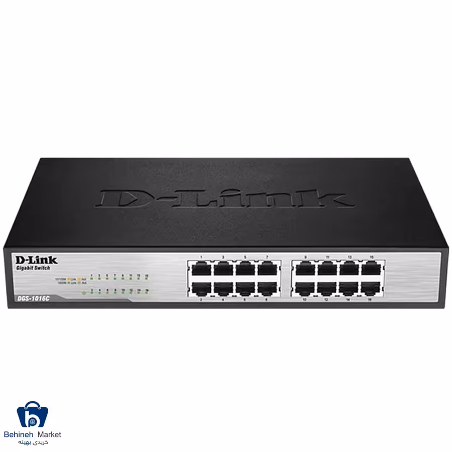 سوییچ 16 پورت دی لینک مدل DGS-1016C