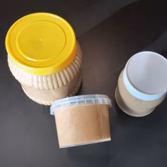 کره بادام زمینی ویژه 2کیلویی تازه ارسال رایگان آستانه اشرفیه