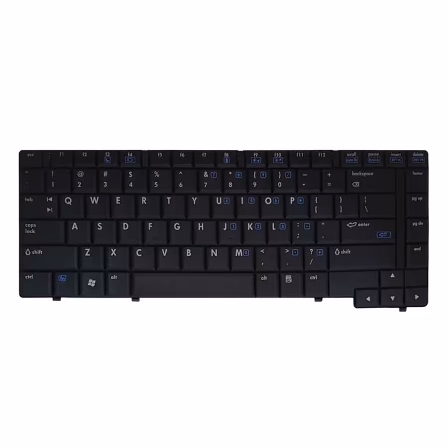 کیبورد لپ تاپ اچ پی مدل Compaq 6510 6515 6710 مشکی