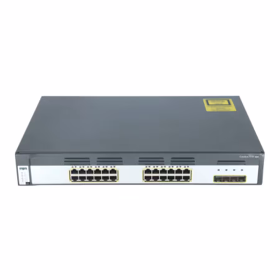 قیمت و خرید سوييچ 24 پورت سیسکو مدل WS-C3750G-24TS-E | یاس ارتباط