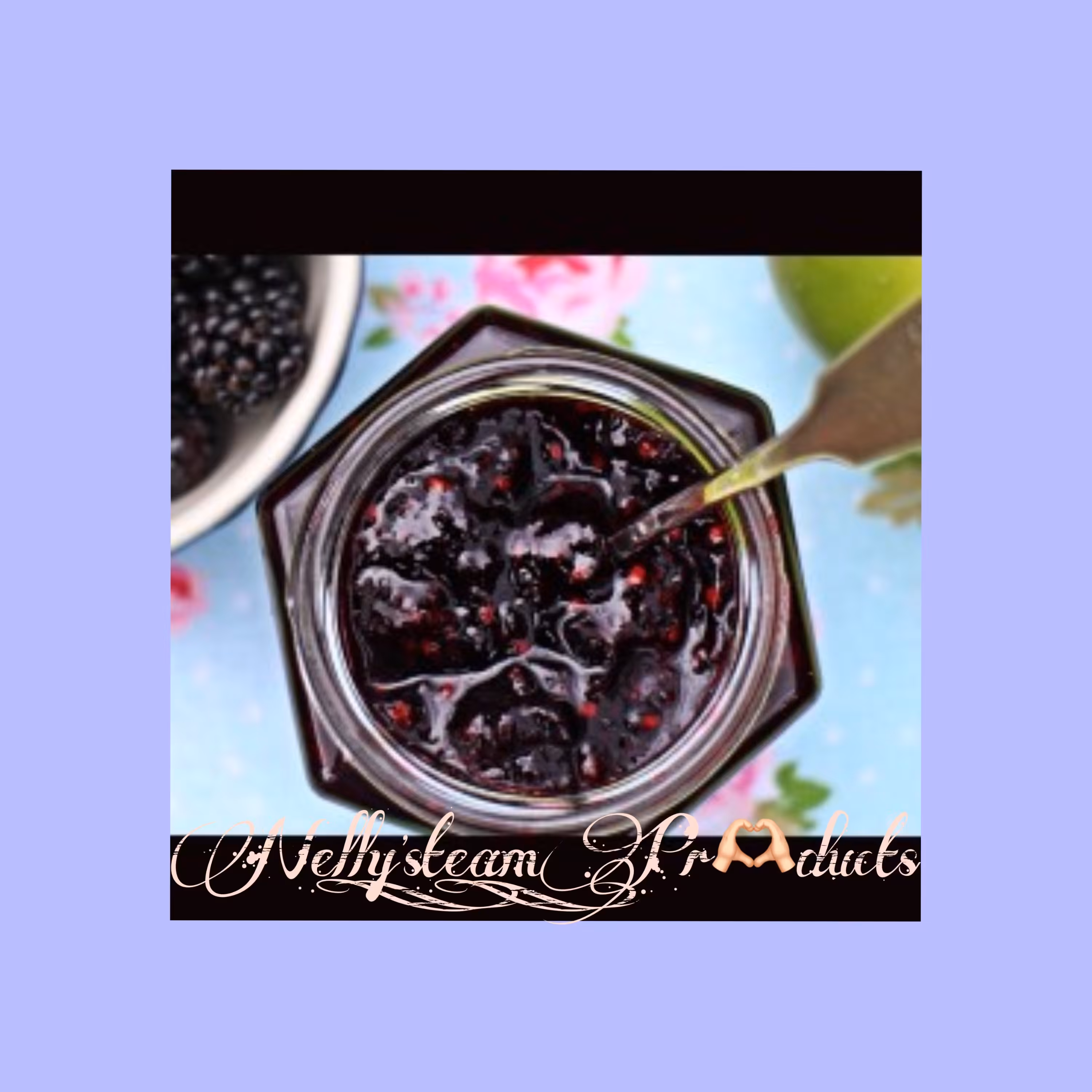 مربای تمشک جنگلی نلی