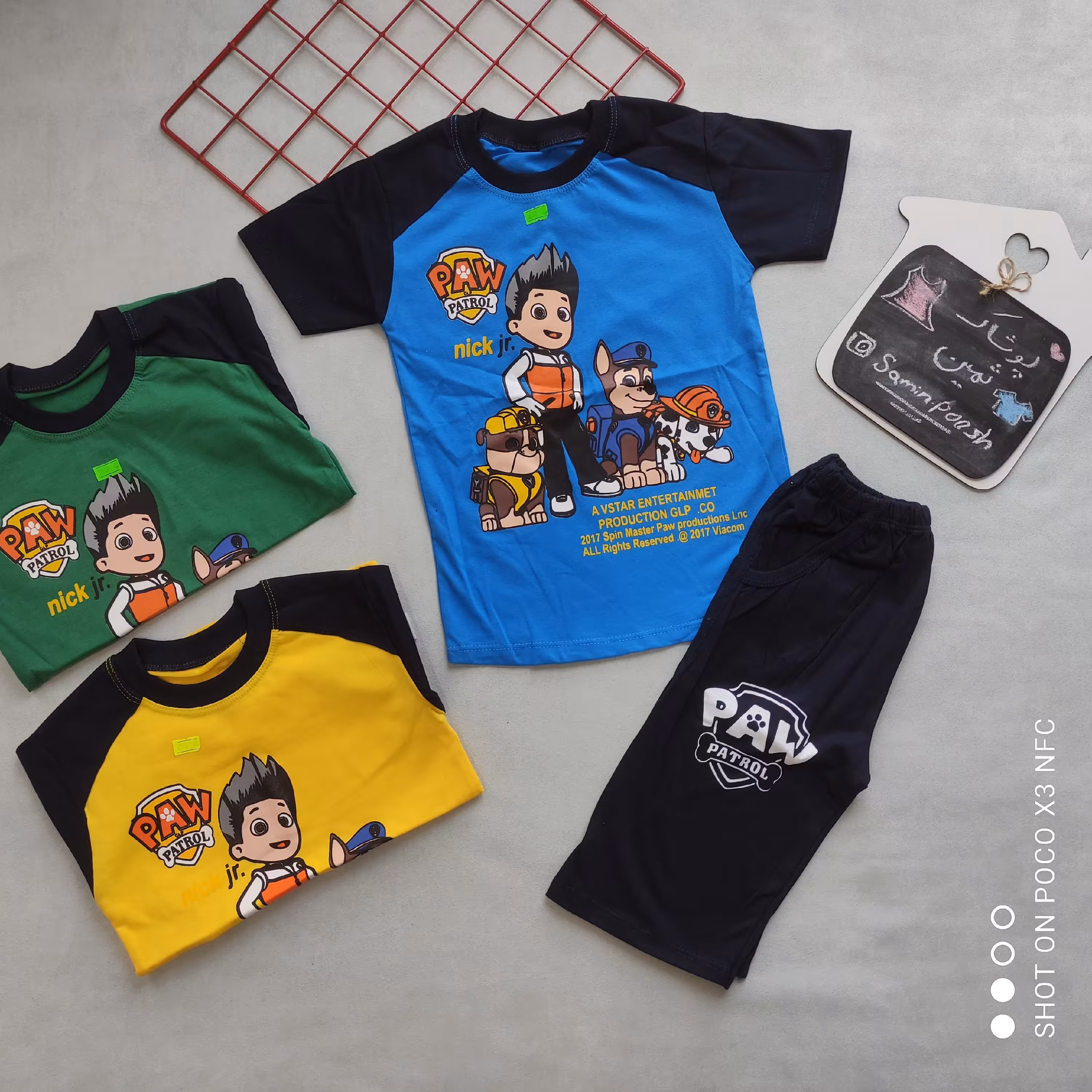  بلوز و شلوار سگ‌های نگهبان سایز  45
پنبه و عالیییی