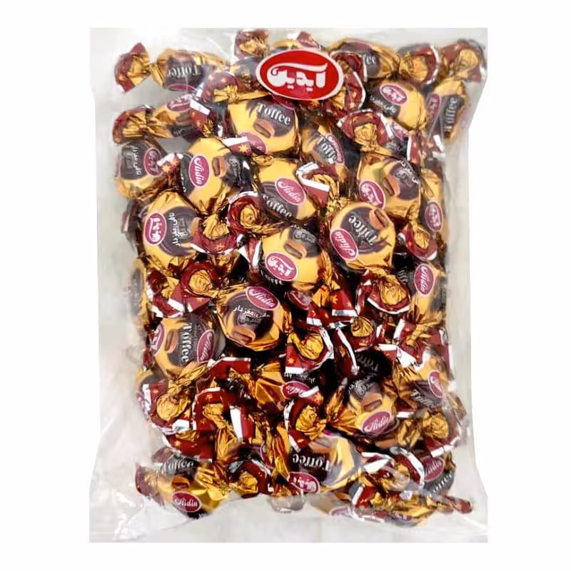 تافی با مغزی فندق آیدین - 500 گرم