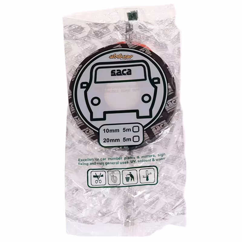 چسب دو طرفه فومی یک سانتی ساکا SACA