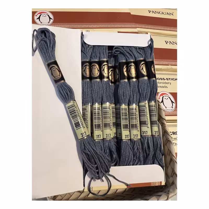 نخ گلدوزی پنگوئن کد P-317 پک 24 عددی