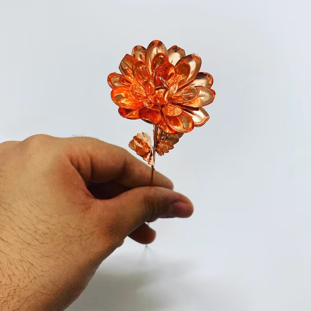 گل داوودی مسی زنجان 3 عددی