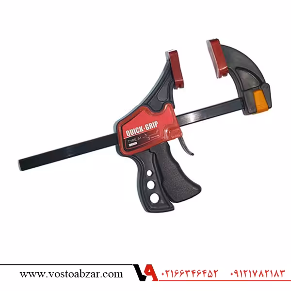 گیره تفنگی اتوماتیک پلاستیکی مدریت سایز 80 سری A1