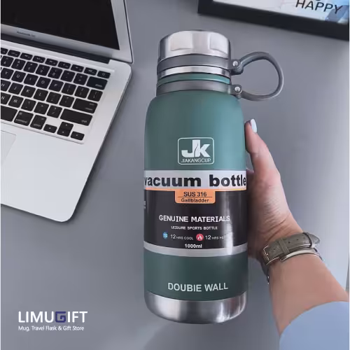 0039 فلاسک تپل یک لیتری جی کی (JK)