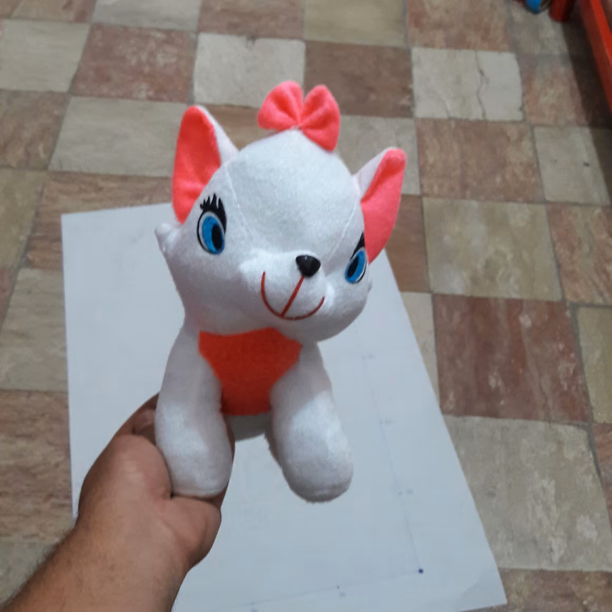 اسباببازی عروسک پولشی گربه اشرفی