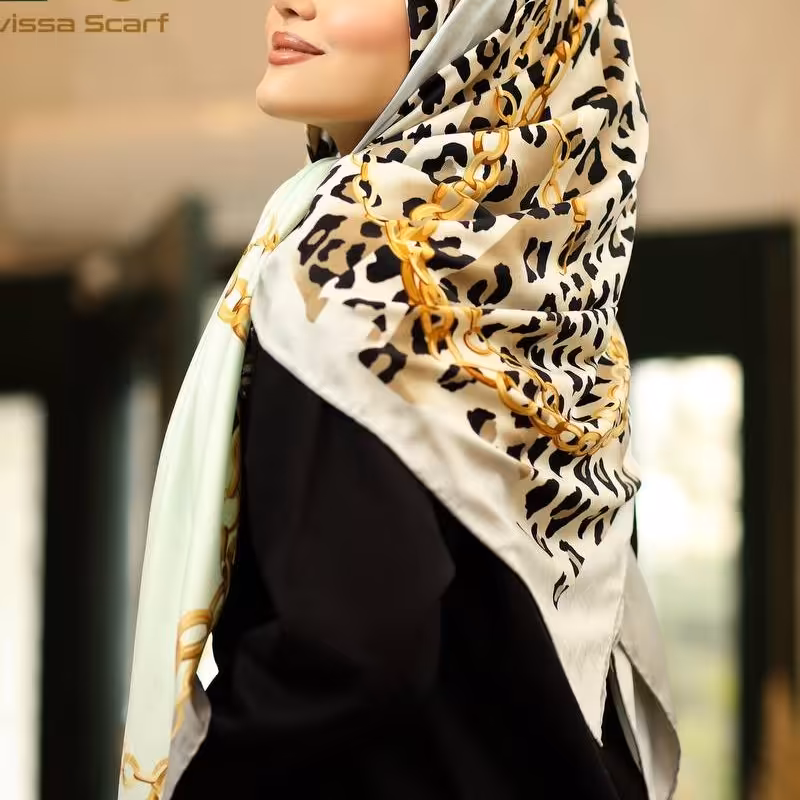 روسری ابریشم ژاکارد مجلسی کد7480 (6)
