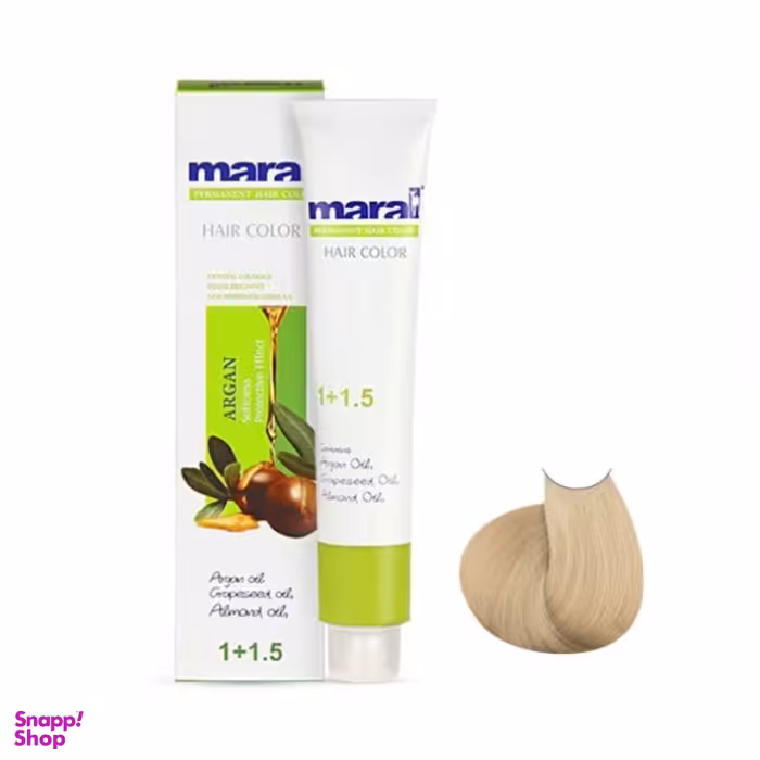 رنگ مو مارال (Maral) شماره 12.51 رنگ بلوند بژ خیلی خیلی روشن حجم 100 میلی لیتر