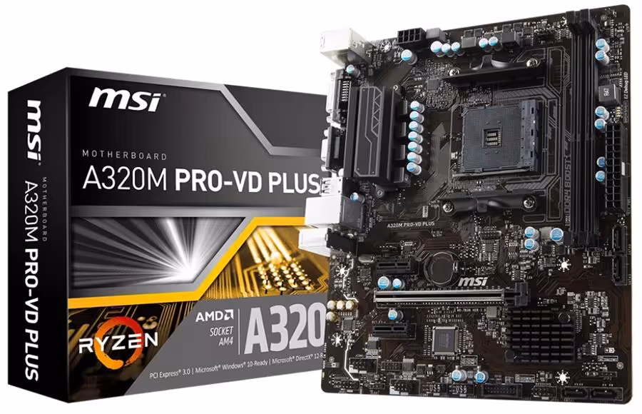 مادربرد ام اس آی مدل ای 320 ام پرو وی دی پلاس