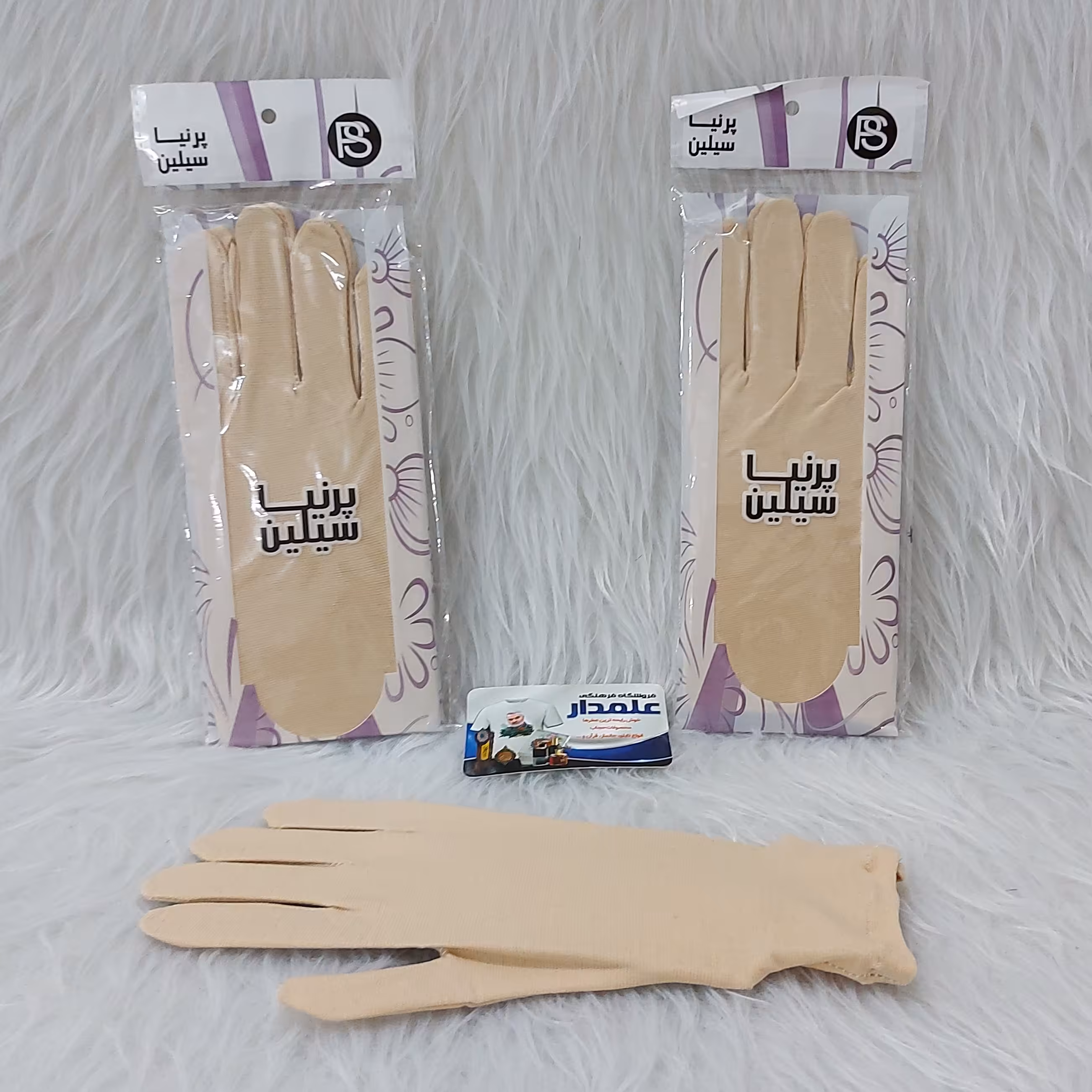 دستکش نخی زنانه 