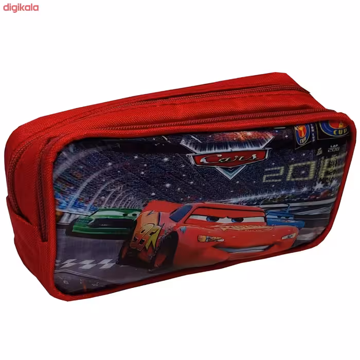 جامدادی سه زیپ اعلا طرح ماشین مک کویین