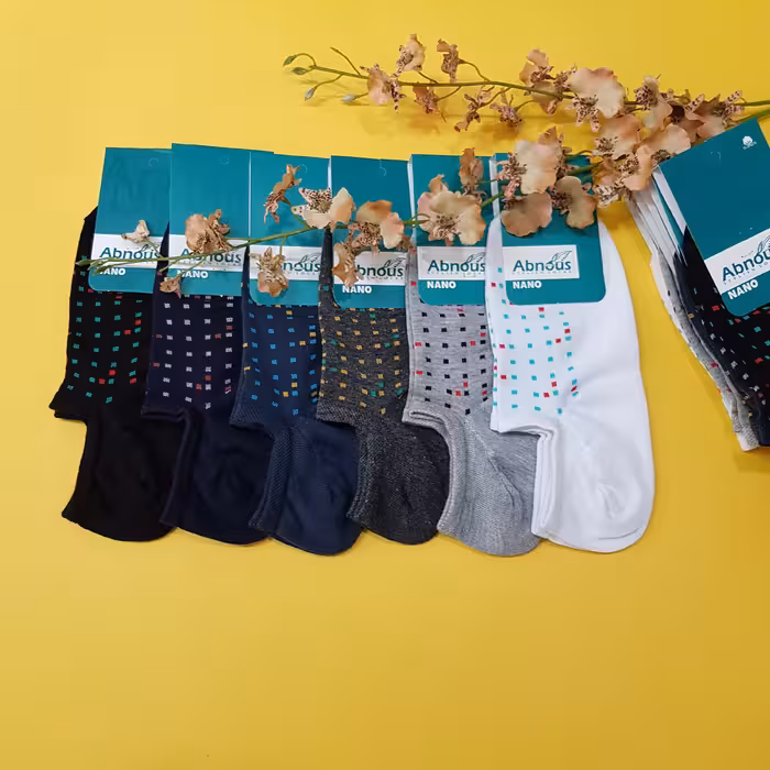 جورراب اسپرت پنبه کاملا گیاهی و نرم و لطیف  آبنوس کد( 5)پک (12 تایی)رنگبندی امکان داره در پک ها کمی فرق داشته باشه