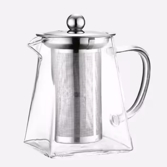 قوری 750 میلی لیتر مربع پیرکس p013 کد 482