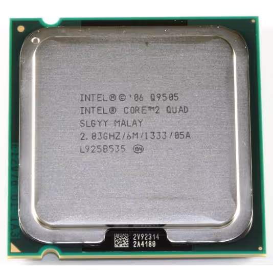 پردازنده اینتل مدل کیو 9505 یورک فیلد