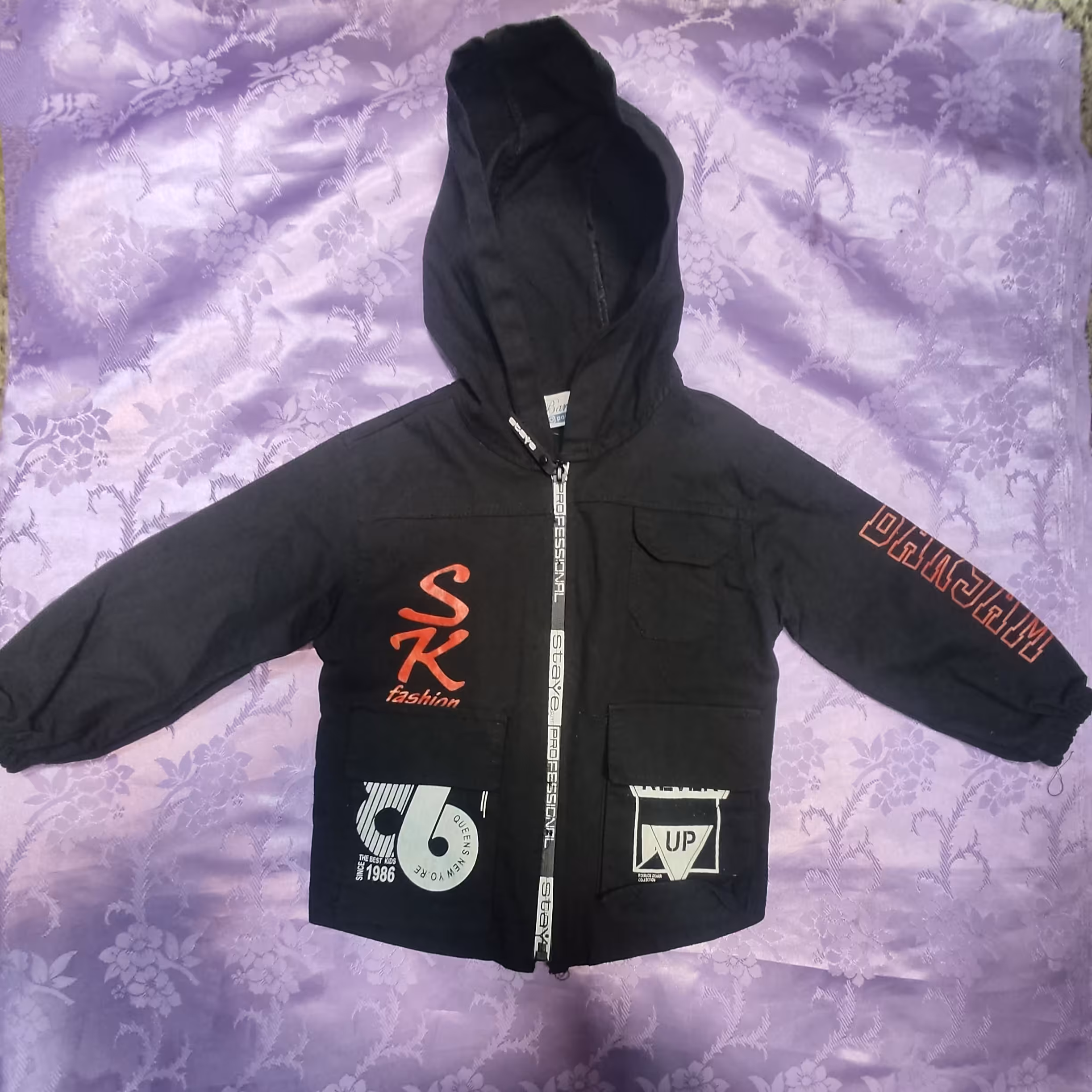 سه تیکه کتان  مشکی