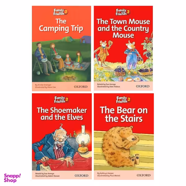 کتاب Family and Friends 2 اثر جمعی از نویسندگان انتشارات هدف نوین 4 جلدی