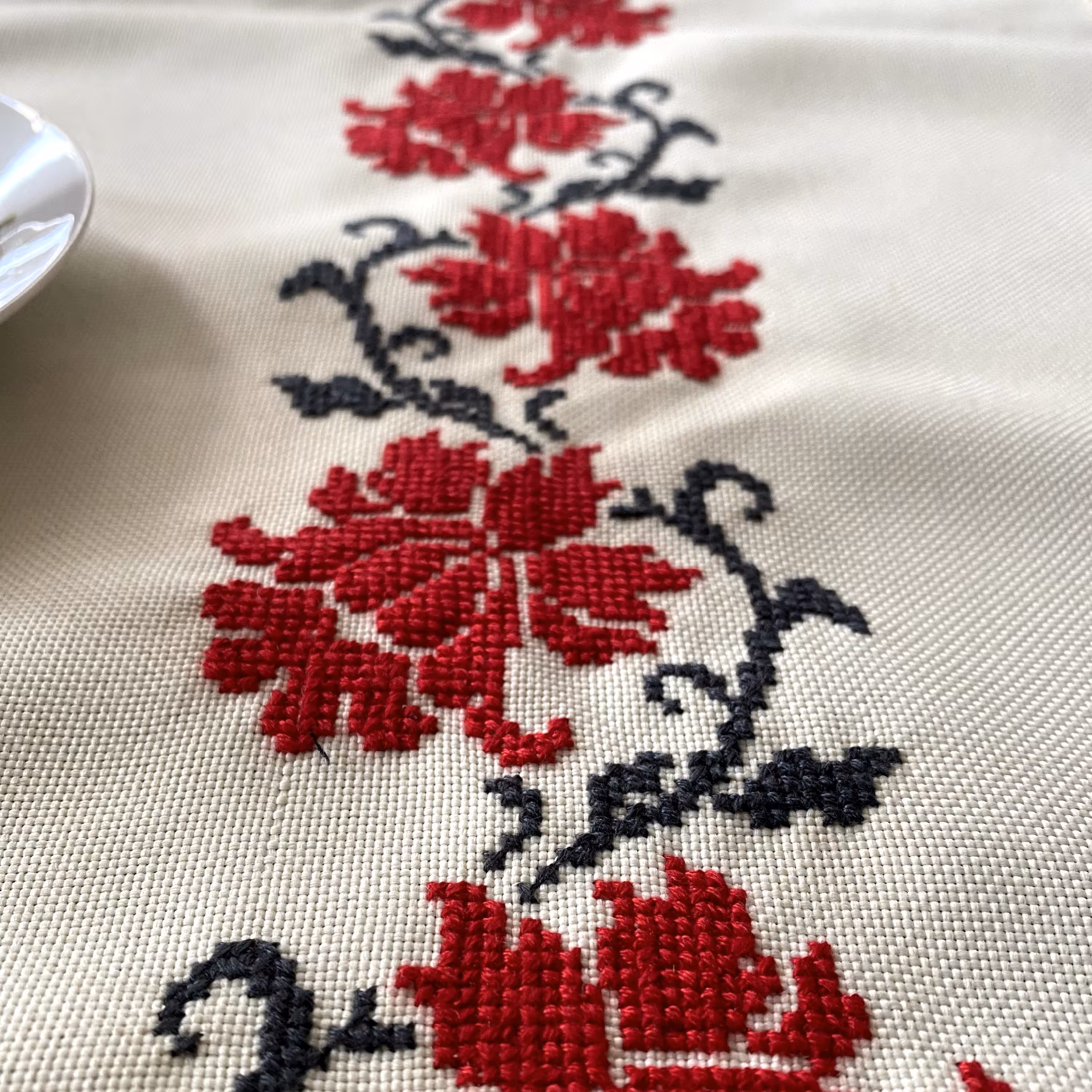 رومیزی شماره دوزی