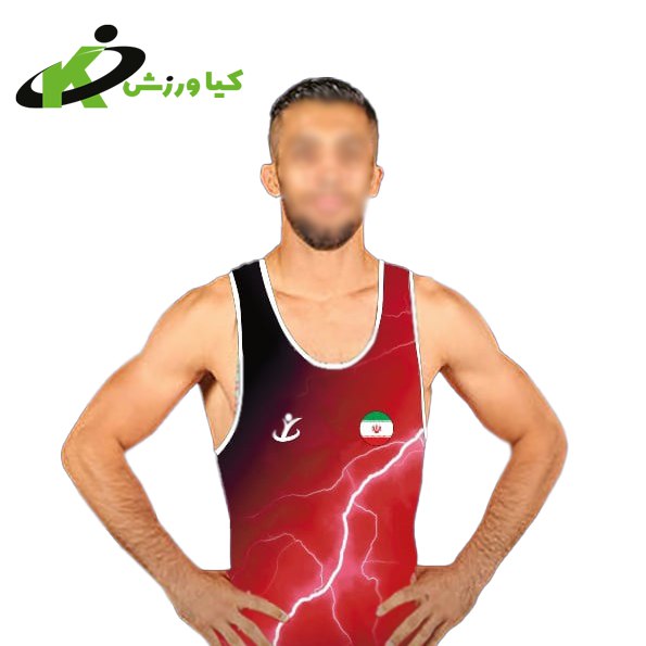 دوبنده کشتی طرح رعد و برق سایز M