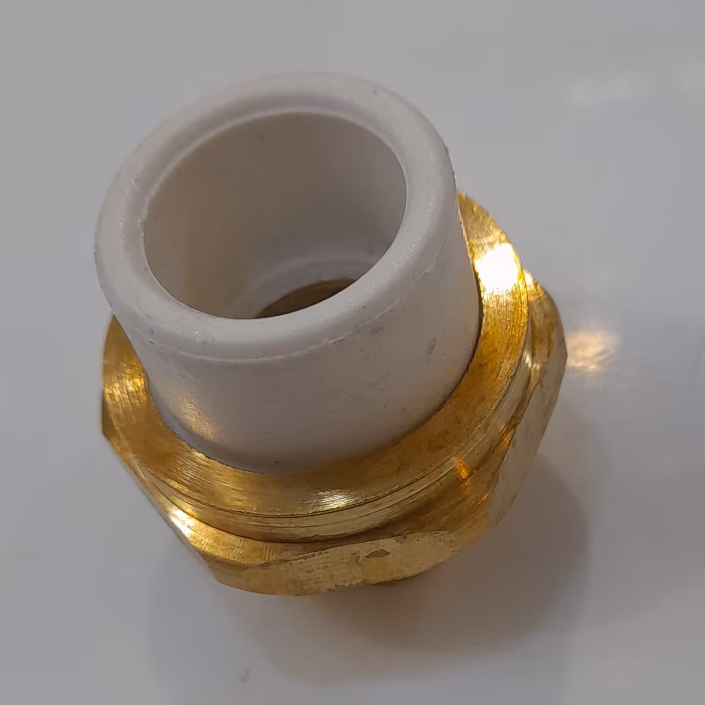 مهره ماسوره یا آسیایی 20×1.2 پلیمری سفید