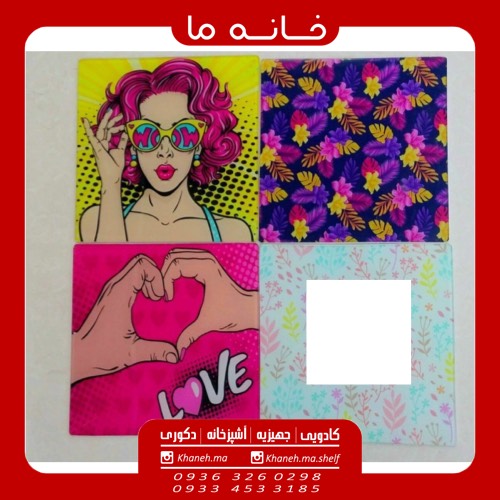 کاربردی مدل زیر قابلمه ایی شیشه ایی