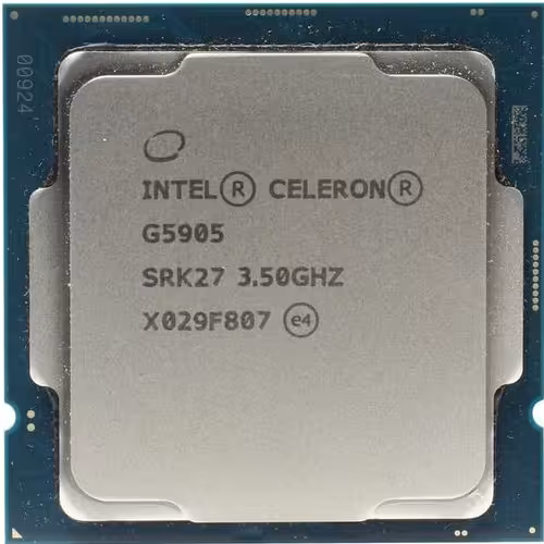 پردازنده CPU اینتل بدون باکس مدل Celeron G5905 فرکانس 3.50 گیگاهرتز