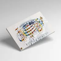 تابلو تلفیقی نقاشیخط دیجیتال آرت گالری چارگوش  2310