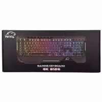 کیبورد گیمینگ برند تسکو مدل GK8126 با نور پردازی RGB با سیم