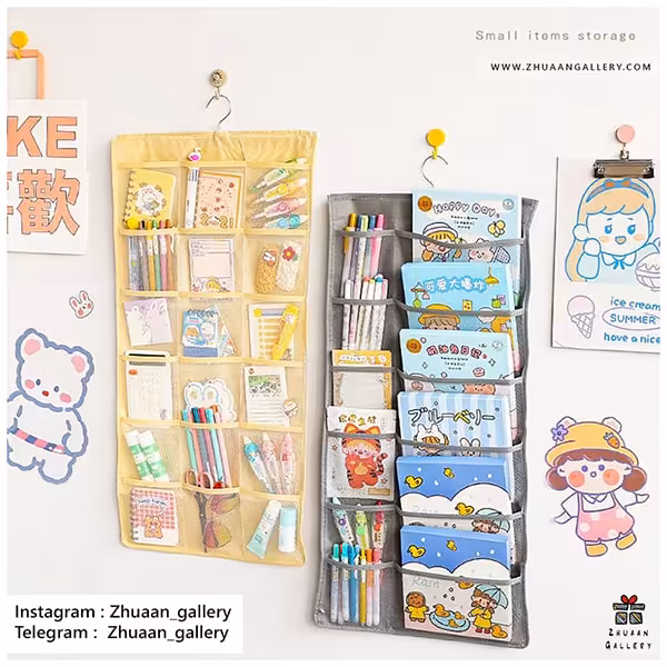 ارگانایزر دیواری پارچه ای آویز Minimal Hanging Storage مینیمال