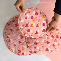 دم کني 3 پارچه نسوز آليسا طرح قلب