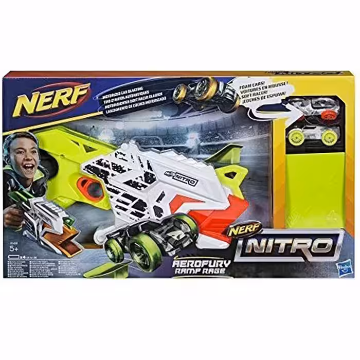 تفنگ پرتابی نیترو نرف با رمپ NERF NITRO کد E0408