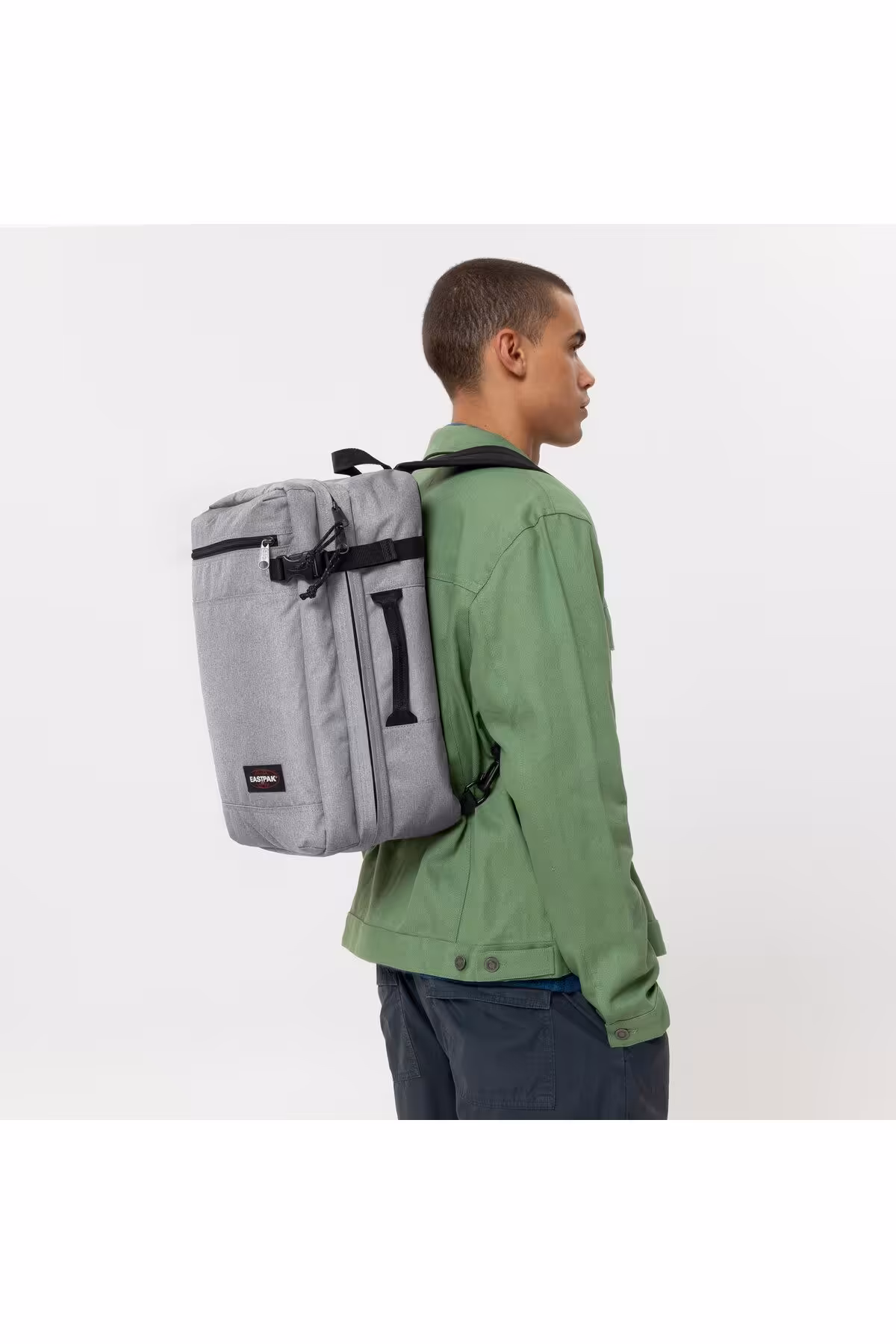 کوله پشتی آبی مردانه و زنانه بسته ترانزیت یکشنبه کیسه سفر خاکستری Eastpak