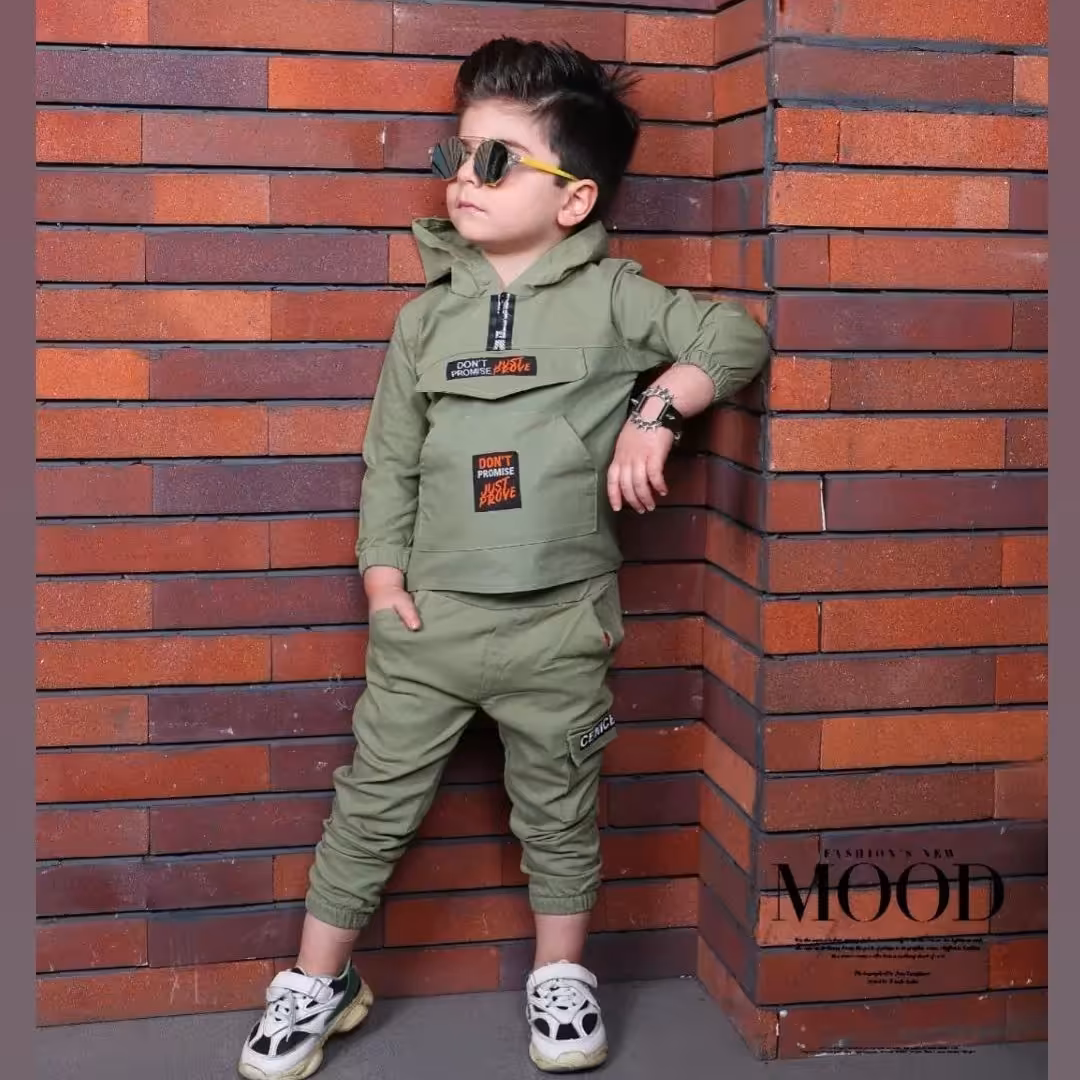 لباس بچه، دو تیکه کتان