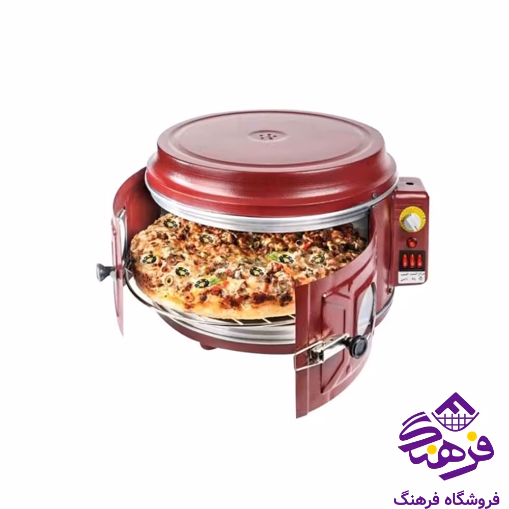 فر برقی گلفر رنگ زرشکی