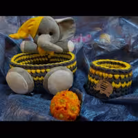 ست سبد تریکو سیسمونی  کودک نوجوان  