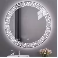 اینه بک لایت پدیده پلاس مدل ستاره سایز شصت سانت