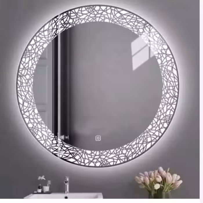 اینه بک لایت پدیده پلاس مدل ستاره سایز شصت سانت