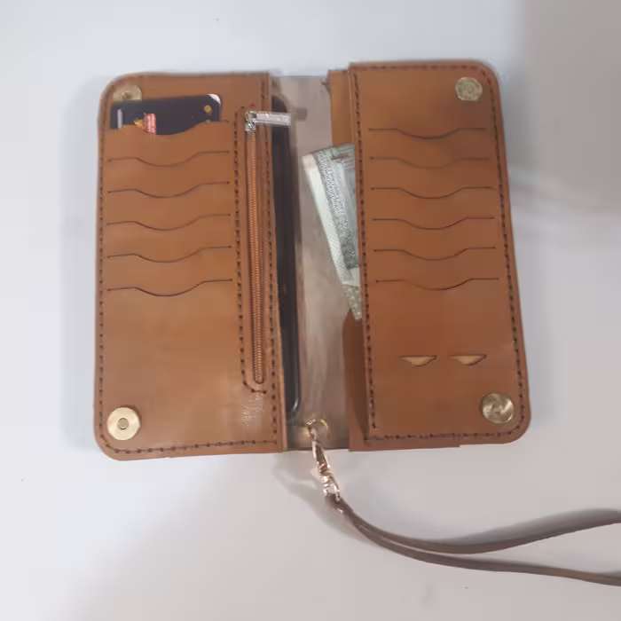 کیف چرم دست دوز کد7
