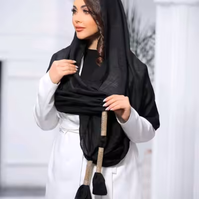 شال سندبادی شال مشکی شال نخی اسلپ شال اسلپ