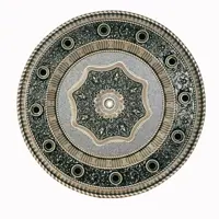 گل سقفی دایره 115  سانتی متری اوکتا کد338(ارسال بصورت پسکرایه)