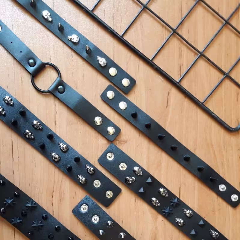 دستبند چرم باریک 