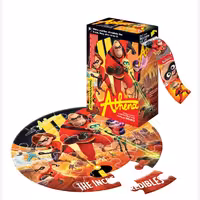 پازل دایره ای 20 تکه آتنا طرح شگفت انگیزان