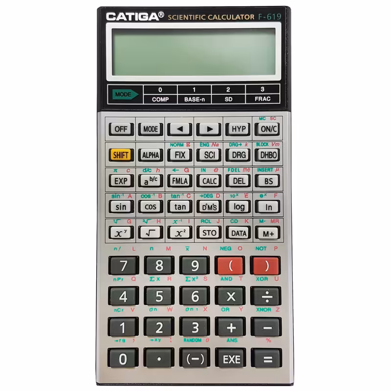 ماشین حساب کاتیگا مدل F-619