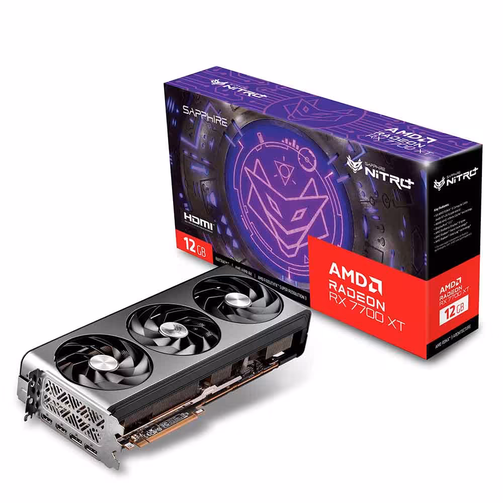 کارت گرافیک سافایر SAPPHIRE NITRO  Radeon RX 7700 XT 12GB