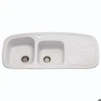 سینک ظرفشویی کورین فورنیکو مدل fs 446 توکار رنگ سفید ارسال پسکرایه
